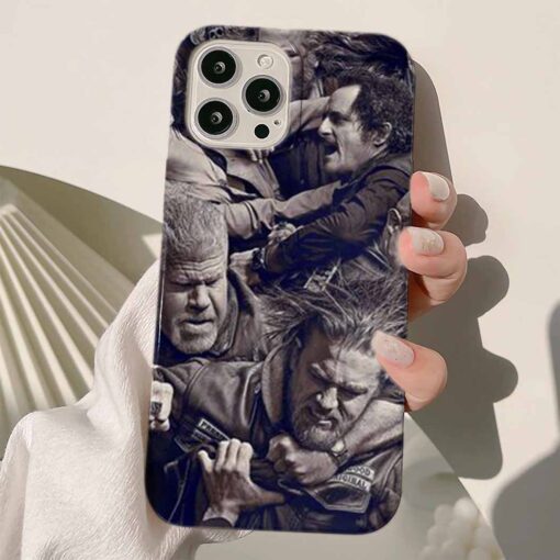 Sons Of Anarchy Baskılı Silikon Telefon Kılıfı