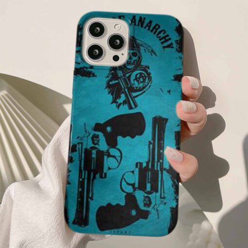 Sons Of Anarchy Baskılı Silikon Telefon Kılıfı
