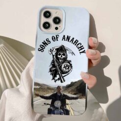 Sons Of Anarchy Baskılı Silikon Telefon Kılıfı