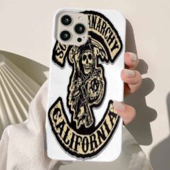 Sons Of Anarchy Baskılı Silikon Telefon Kılıfı