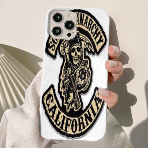 Sons Of Anarchy Baskılı Silikon Telefon Kılıfı