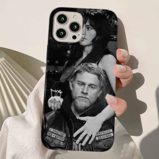 Sons Of Anarchy Baskılı Silikon Telefon Kılıfı