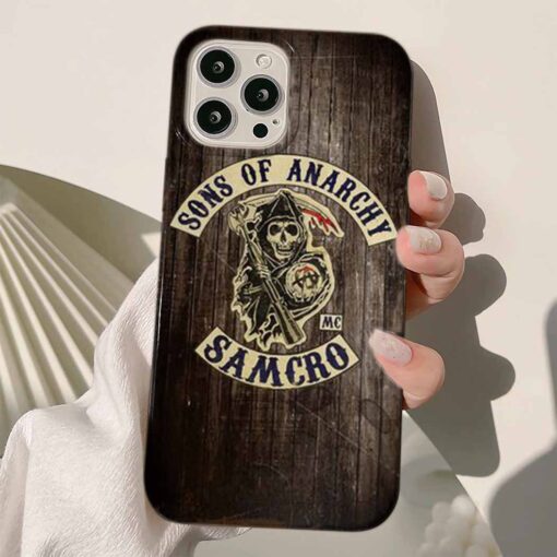 Sons Of Anarchy Baskılı Silikon Telefon Kılıfı