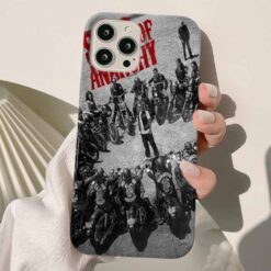 Sons Of Anarchy Baskılı Silikon Telefon Kılıfı