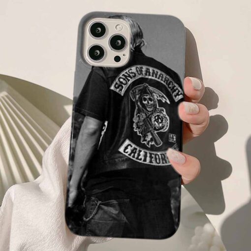 Sons Of Anarchy Baskılı Silikon Telefon Kılıfı