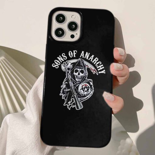 Sons Of Anarchy Baskılı Silikon Telefon Kılıfı