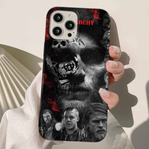 Sons Of Anarchy Baskılı Silikon Telefon Kılıfı