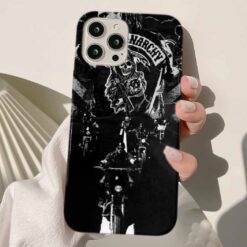 Sons Of Anarchy Baskılı Silikon Telefon Kılıfı
