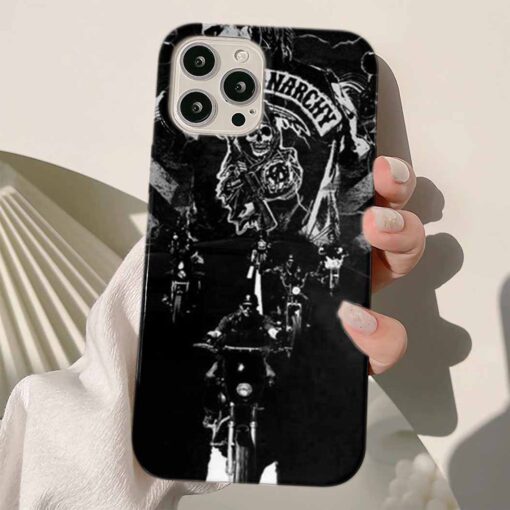 Sons Of Anarchy Baskılı Silikon Telefon Kılıfı