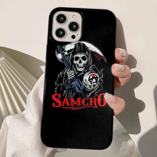 Sons Of Anarchy Baskılı Silikon Telefon Kılıfı