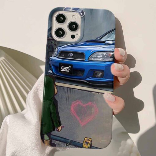 Subaru Baskılı Silikon Telefon Kılıfı