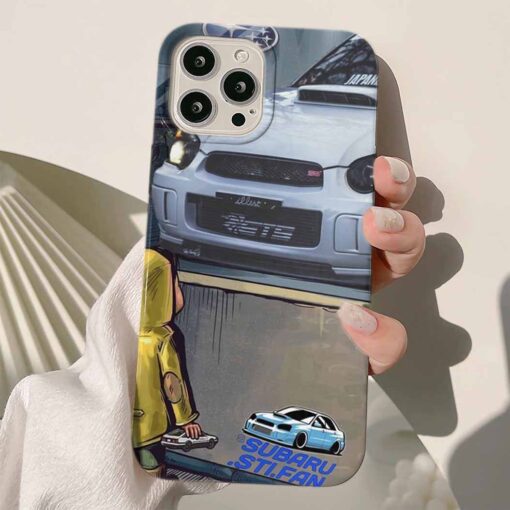 Subaru Baskılı Silikon Telefon Kılıfı