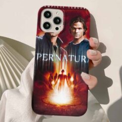 Supernatural Baskılı Silikon Telefon Kılıfı