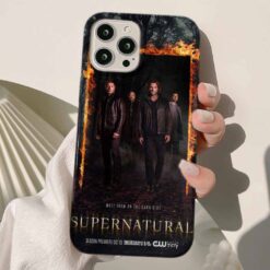 Supernatural Baskılı Silikon Telefon Kılıfı