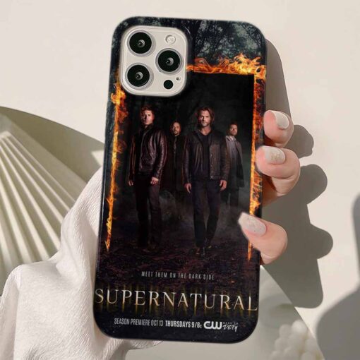 Supernatural Baskılı Silikon Telefon Kılıfı