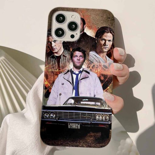 Supernatural Baskılı Silikon Telefon Kılıfı