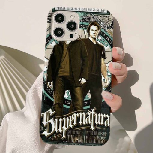 Supernatural Baskılı Silikon Telefon Kılıfı
