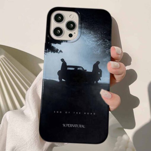 Supernatural Baskılı Silikon Telefon Kılıfı