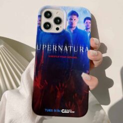 Supernatural Baskılı Silikon Telefon Kılıfı