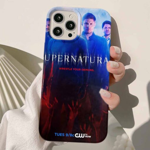 Supernatural Baskılı Silikon Telefon Kılıfı