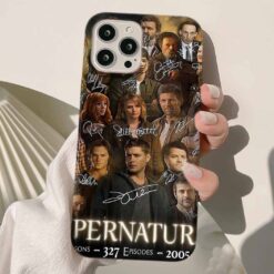 Supernatural Baskılı Silikon Telefon Kılıfı