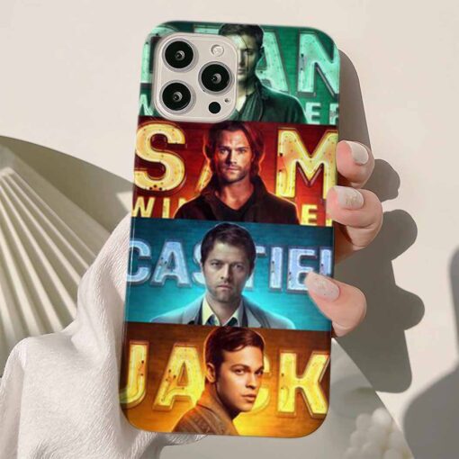 Supernatural Baskılı Silikon Telefon Kılıfı