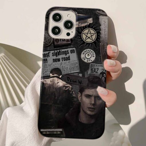 Supernatural Baskılı Silikon Telefon Kılıfı