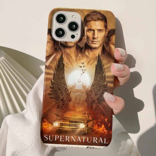 Supernatural Baskılı Silikon Telefon Kılıfı