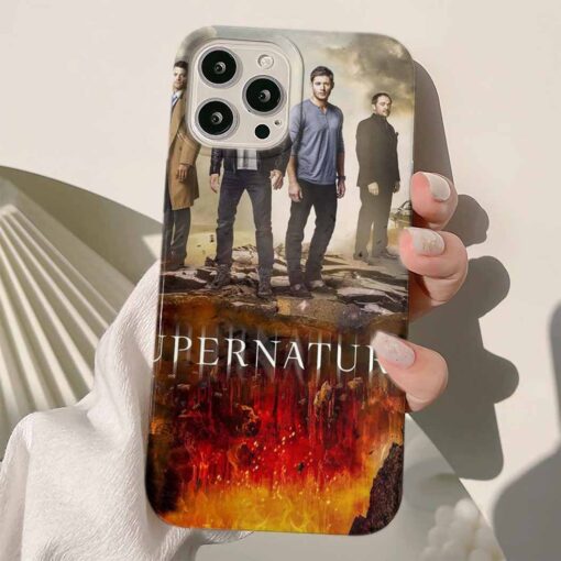 Supernatural Baskılı Silikon Telefon Kılıfı