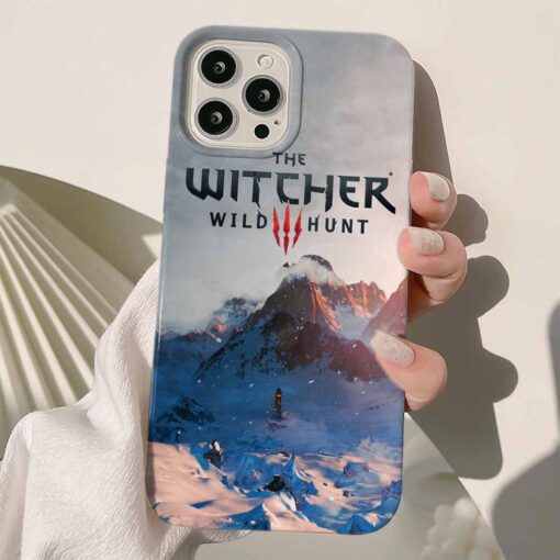 The Witcher Baskılı Silikon Telefon Kılıfı