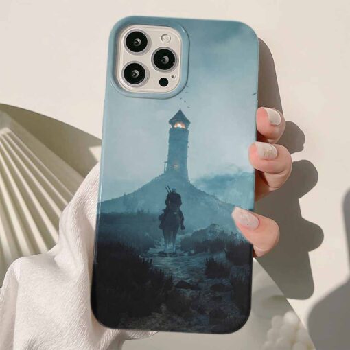 The Witcher Baskılı Silikon Telefon Kılıfı
