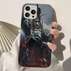 The Witcher Baskılı Silikon Telefon Kılıfı
