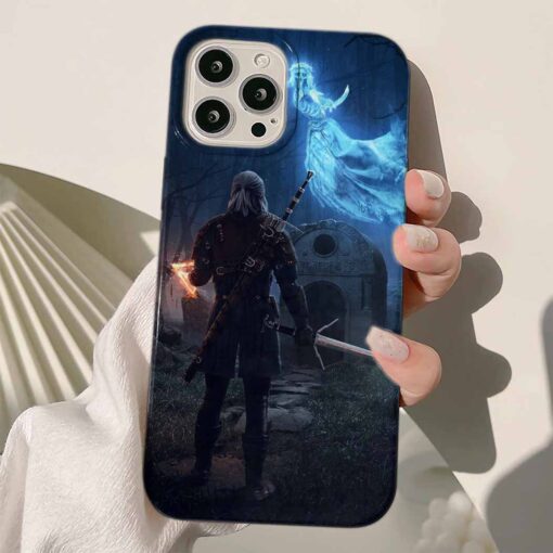 The Witcher Baskılı Silikon Telefon Kılıfı