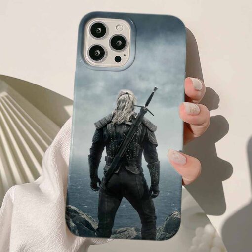 The Witcher Baskılı Silikon Telefon Kılıfı