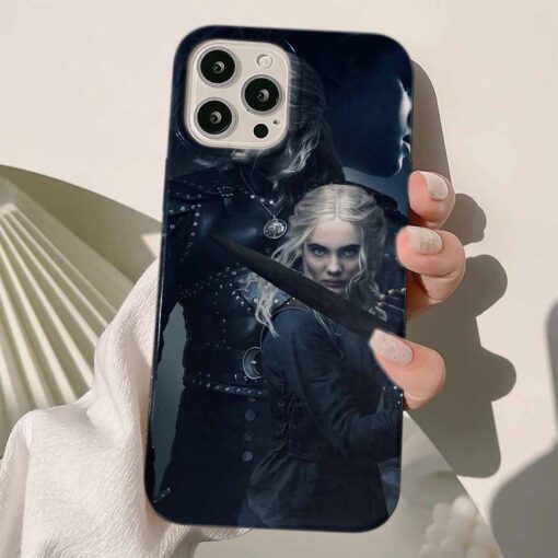 The Witcher Baskılı Silikon Telefon Kılıfı