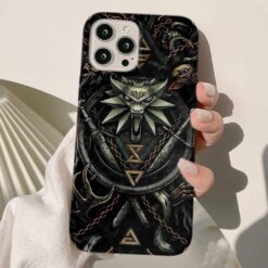 The Witcher Baskılı Silikon Telefon Kılıfı