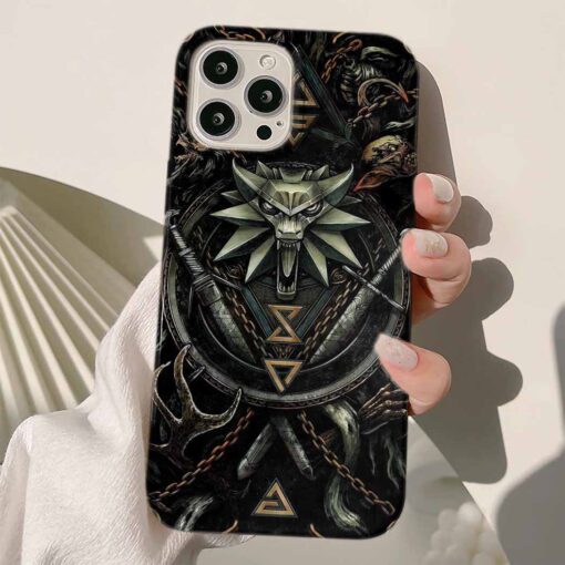 The Witcher Baskılı Silikon Telefon Kılıfı