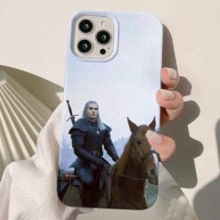 The Witcher Baskılı Silikon Telefon Kılıfı