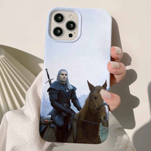 The Witcher Baskılı Silikon Telefon Kılıfı