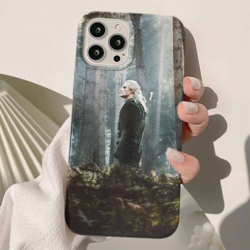 The Witcher Baskılı Silikon Telefon Kılıfı