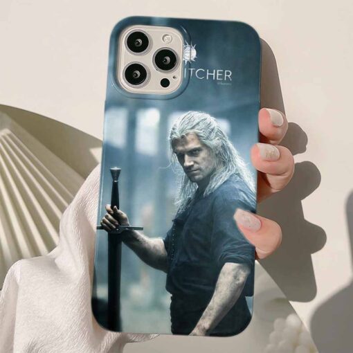 The Witcher Baskılı Silikon Telefon Kılıfı