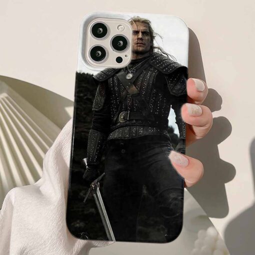 The Witcher Baskılı Silikon Telefon Kılıfı