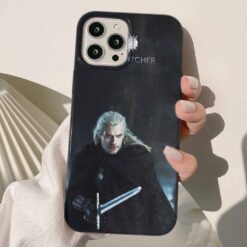 The Witcher Baskılı Silikon Telefon Kılıfı