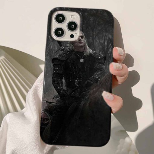 The Witcher Baskılı Silikon Telefon Kılıfı