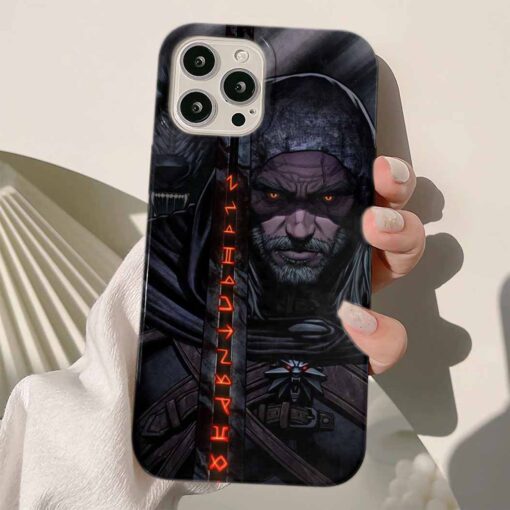 The Witcher Baskılı Silikon Telefon Kılıfı
