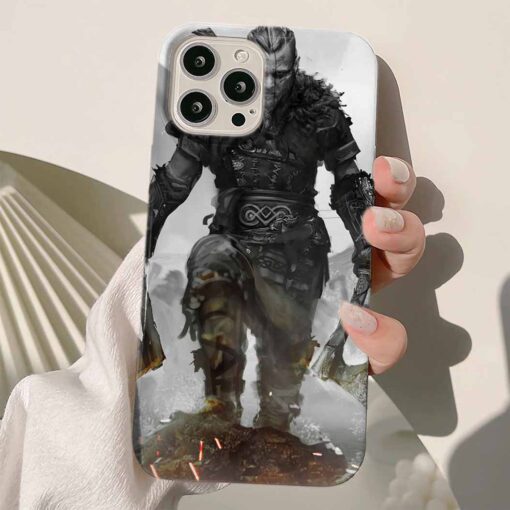 Viking Baskılı Silikon Telefon Kılıfı