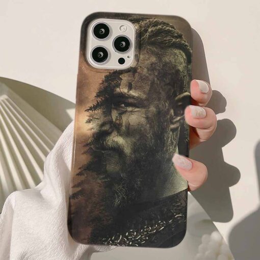 Viking Baskılı Silikon Telefon Kılıfı