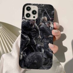 Viking Baskılı Silikon Telefon Kılıfı