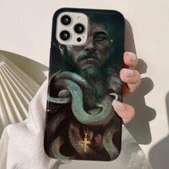 Viking Baskılı Silikon Telefon Kılıfı