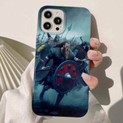 Viking Baskılı Silikon Telefon Kılıfı